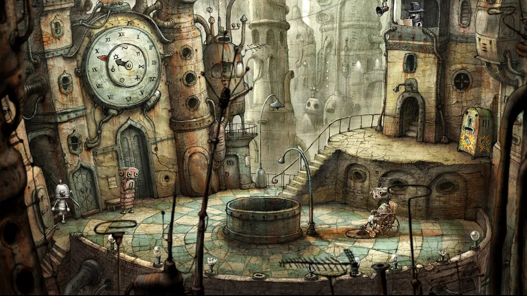 Machinarium Demo (Махинариум) МОД/Взлом [Меню, Бесконечные монеты и Открытые уровни] Screenshot 3
