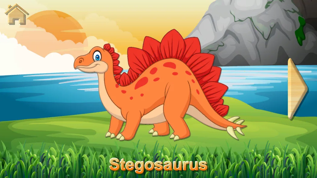 Dino Puzzle МОД/Взлом [Меню, Бесконечные монеты и Открытые уровни] Screenshot 4