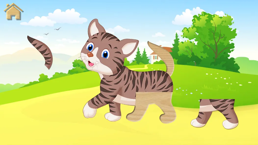 Baby Puzzles for Kids МОД/Взлом [Меню, Бесконечные монеты и Открытые уровни] Screenshot 2