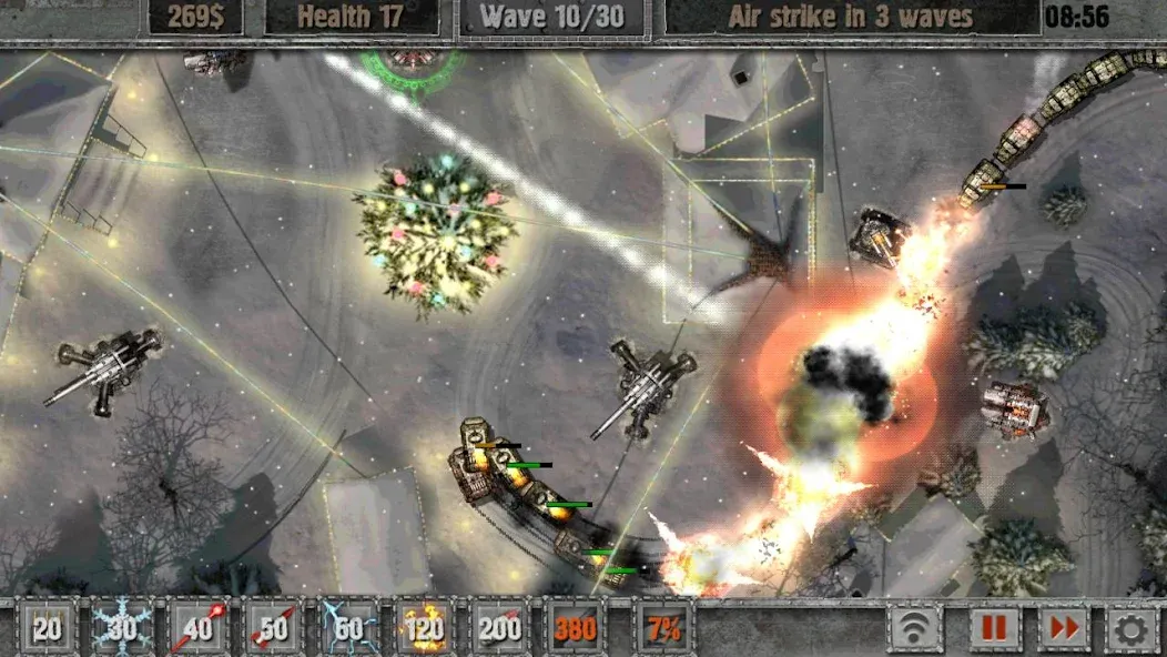Defense Zone 2 HD Lite (Дефенс Зон 2  Лайт) МОД/Взлом [Меню, Бесконечные монеты и Открытые уровни] Screenshot 2