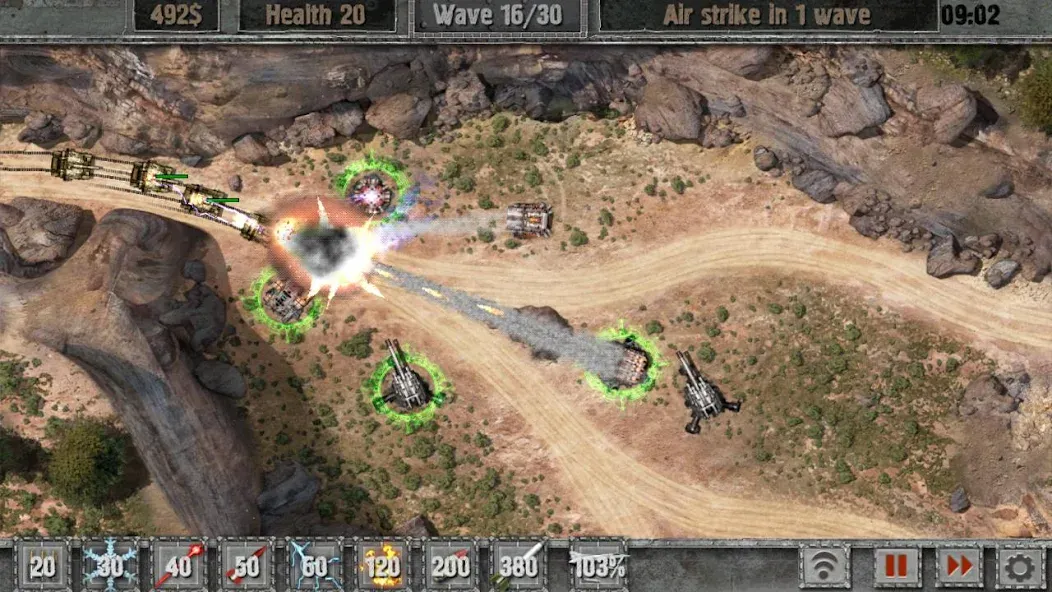Defense Zone 2 HD Lite (Дефенс Зон 2  Лайт) МОД/Взлом [Меню, Бесконечные монеты и Открытые уровни] Screenshot 4