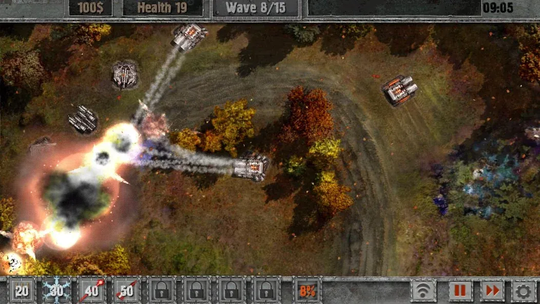 Defense Zone 2 HD Lite (Дефенс Зон 2  Лайт) МОД/Взлом [Меню, Бесконечные монеты и Открытые уровни] Screenshot 5