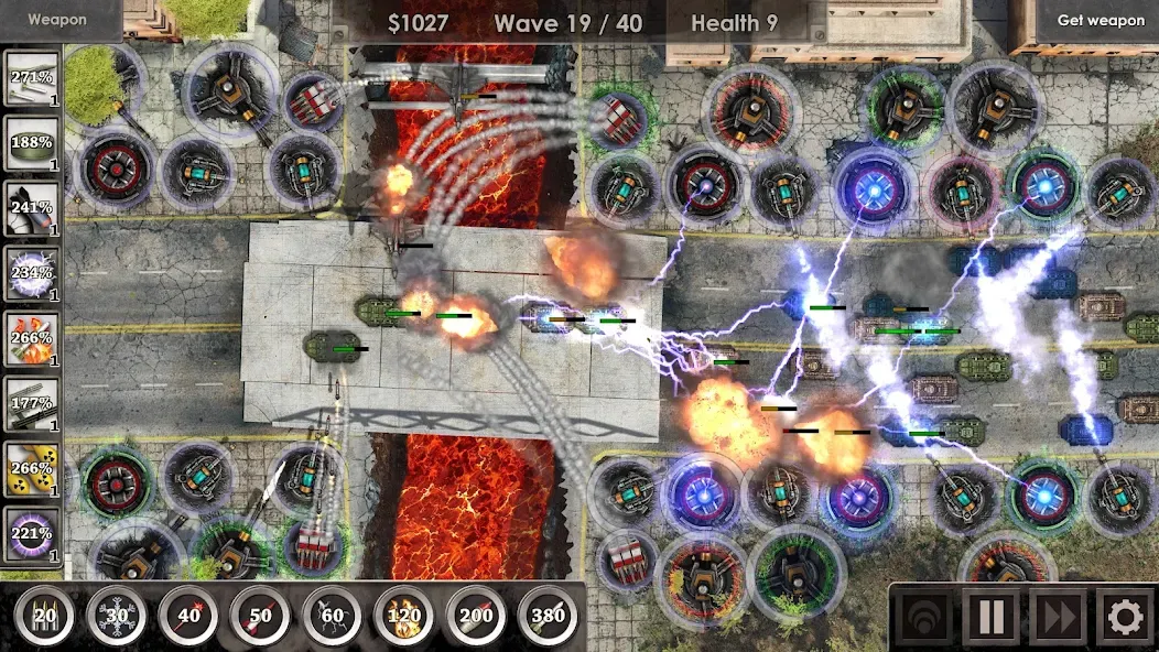 Defense Zone 3 HD (Дефенс Зон 3 ) МОД/Взлом [Деньги, Монеты и Меню MOD] Screenshot 5