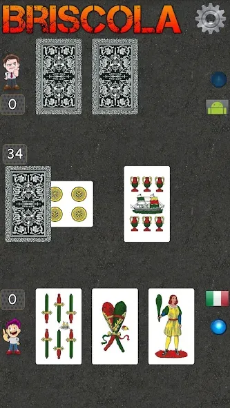 Briscola (Брискола) МОД/Взлом [Много денег, Монет и Все открыто] Screenshot 5