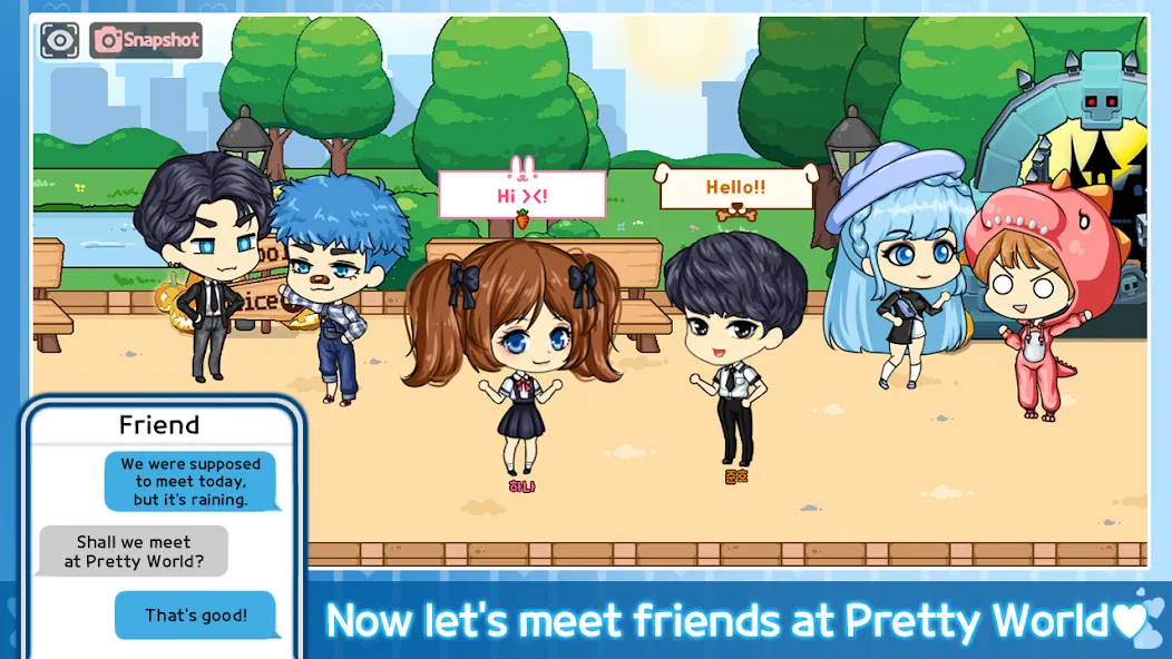 My Prettygirl Story : Dress Up (Мой Притигерл Стори) МОД/Взлом [Бесконечные деньги, Монеты и Мега MOD] Screenshot 1