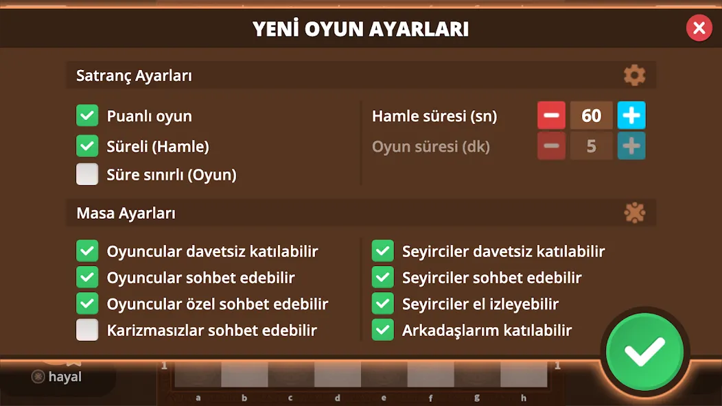 Satranç Online МОД/Взлом [Бесконечные деньги, Монеты и Мега MOD] Screenshot 3