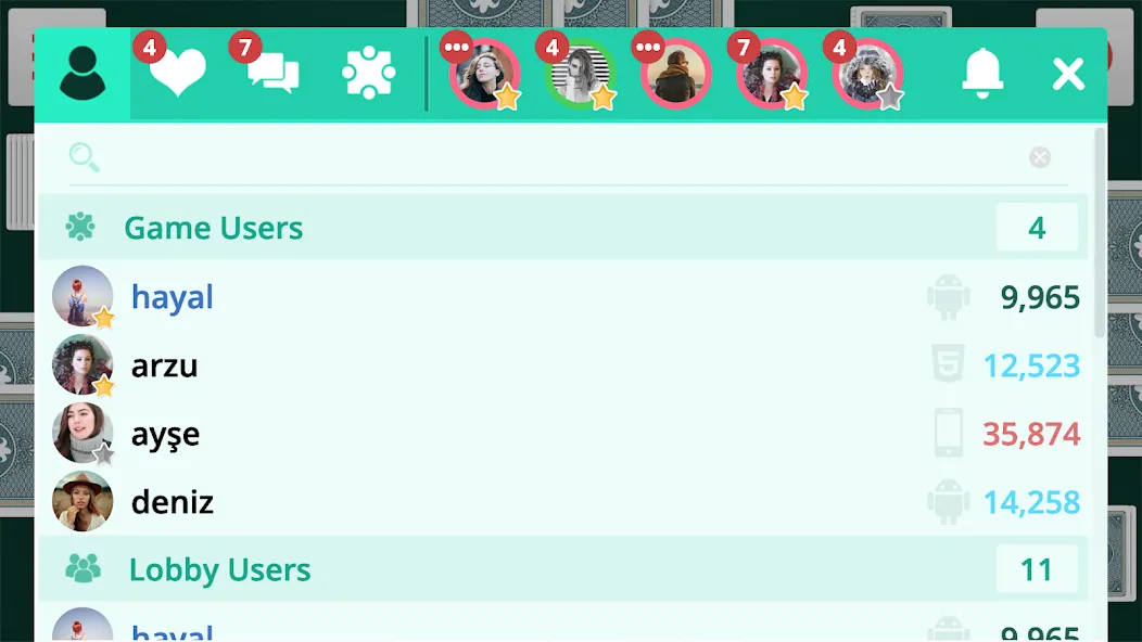 Pisti Online МОД/Взлом [Все открыто, Дополнительные деньги и Меню MOD] Screenshot 5