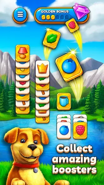 Joey's Farm - Tile Match МОД/Взлом [Все открыто, Дополнительные деньги и Меню MOD] Screenshot 2