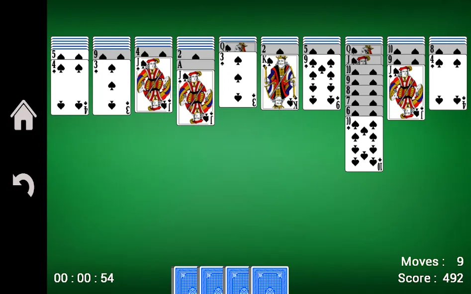 Spider Solitaire МОД/Взлом [Много денег, Монет и Все открыто] Screenshot 5
