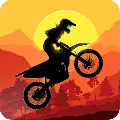Скачать Sunset Bike Racer - Motocross Взлом (Много денег) на Android бесплатно