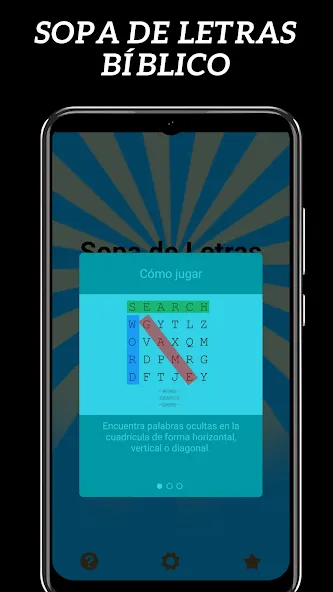 Sopa de Letras de la Bíblia МОД/Взлом [Меню, Бесконечные монеты и Открытые уровни] Screenshot 3