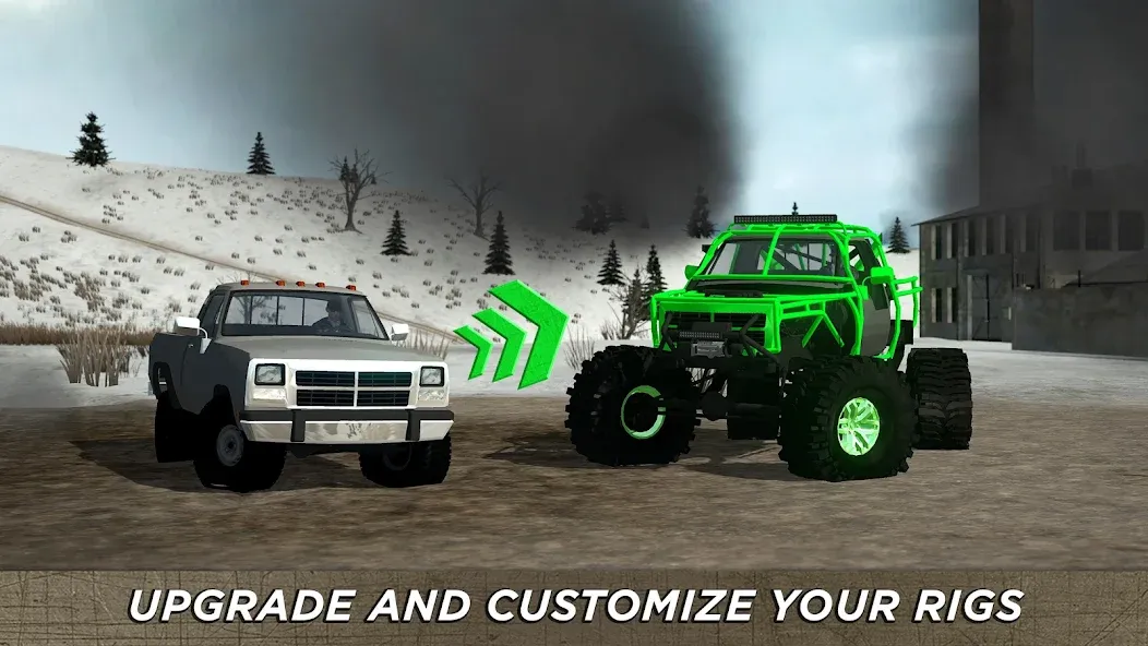 4x4 Mania: SUV Racing (х4 Мания) МОД/Взлом [Деньги, Монеты и Меню MOD] Screenshot 5