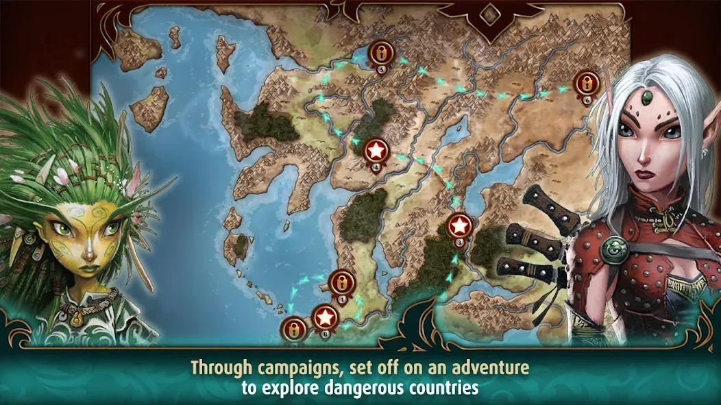 Pathfinder Adventures (Пэсаифиндэр Эдвентурес) МОД/Взлом [Деньги, Монеты и Меню MOD] Screenshot 3