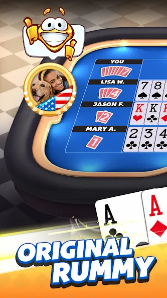 Rummy Plus -Original Card Game (Рамми Плюс) МОД/Взлом [Бесконечные деньги, Монеты и Мега MOD] Screenshot 1