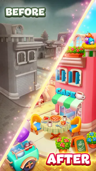 Toon Blast (Тун Бласт) МОД/Взлом [Все открыто, Дополнительные деньги и Меню MOD] Screenshot 2