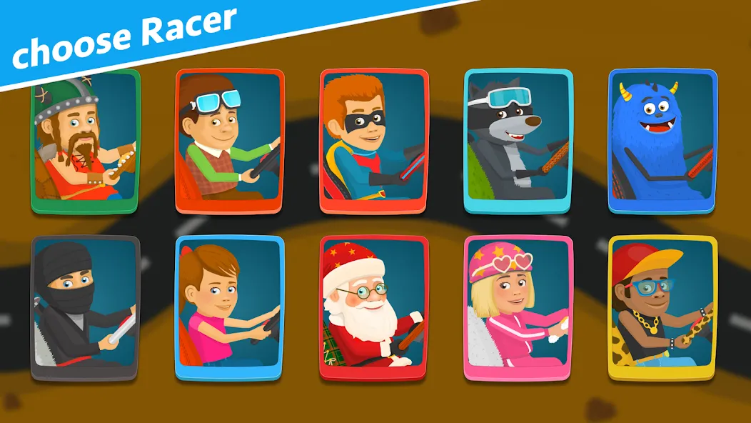 Racing car games for kids 2-5 МОД/Взлом [Много денег, Монет и Все открыто] Screenshot 1