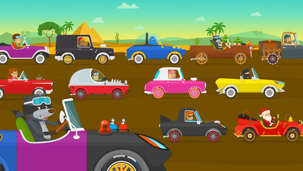 Racing car games for kids 2-5 МОД/Взлом [Много денег, Монет и Все открыто] Screenshot 5