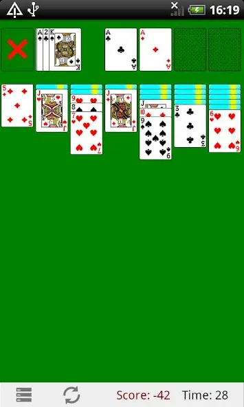 Classic Solitaire МОД/Взлом [Бесконечные деньги, Монеты и Мега MOD] Screenshot 2