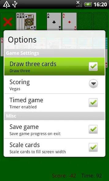 Classic Solitaire МОД/Взлом [Бесконечные деньги, Монеты и Мега MOD] Screenshot 4