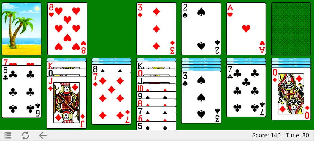 Classic Solitaire МОД/Взлом [Бесконечные деньги, Монеты и Мега MOD] Screenshot 5