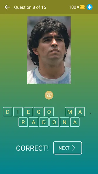 Guess the Soccer Player: Quiz МОД/Взлом [Все открыто, Дополнительные деньги и Меню MOD] Screenshot 2