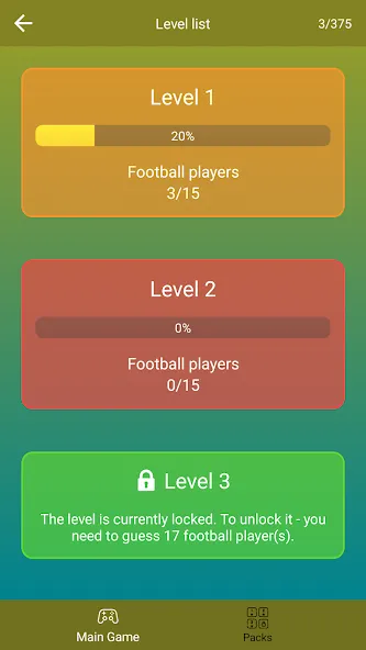 Guess the Soccer Player: Quiz МОД/Взлом [Все открыто, Дополнительные деньги и Меню MOD] Screenshot 4