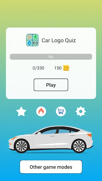 Car Logo Quiz — Guess the Car МОД/Взлом [Меню, Бесконечные монеты и Открытые уровни] Screenshot 4
