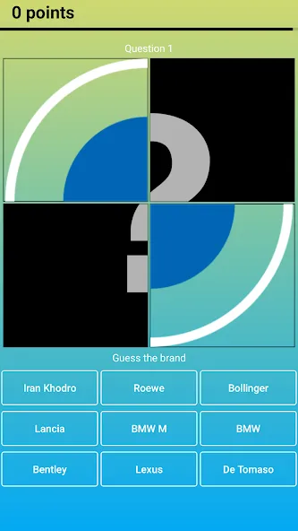 Car Logo Quiz — Guess the Car МОД/Взлом [Меню, Бесконечные монеты и Открытые уровни] Screenshot 5