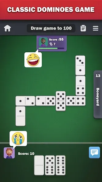 Dominoes online - play Domino! МОД/Взлом [Много денег, Монет и Все открыто] Screenshot 1