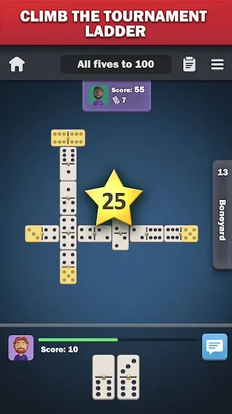 Dominoes online - play Domino! МОД/Взлом [Много денег, Монет и Все открыто] Screenshot 3