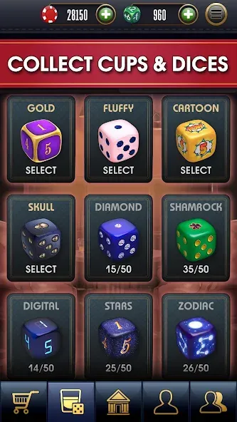 Farkle online 10000 Dice Game МОД/Взлом [Все открыто, Дополнительные деньги и Меню MOD] Screenshot 2
