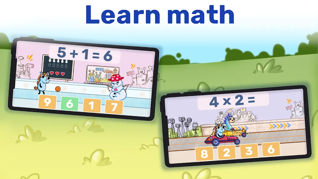 Math&Logic games for kids МОД/Взлом [Деньги, Монеты и Меню MOD] Screenshot 2