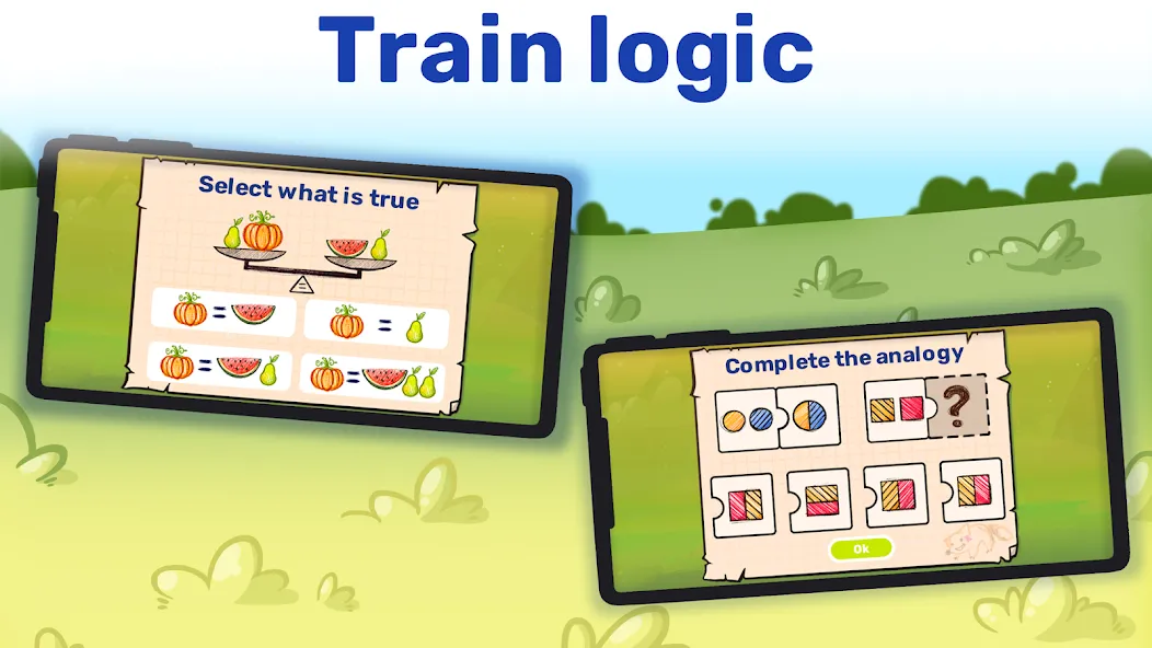 Math&Logic games for kids МОД/Взлом [Деньги, Монеты и Меню MOD] Screenshot 3
