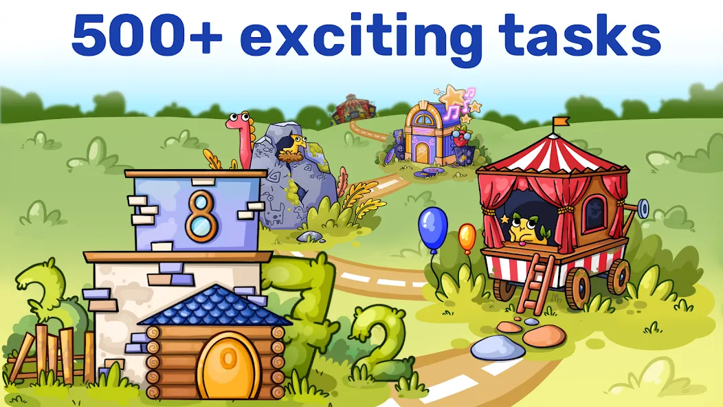 Math&Logic games for kids МОД/Взлом [Деньги, Монеты и Меню MOD] Screenshot 5