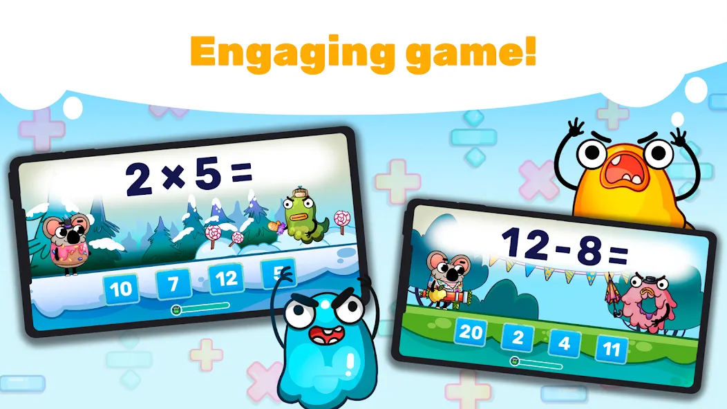 Fun Math Facts: Games for Kids МОД/Взлом [Много денег, Монет и Все открыто] Screenshot 2