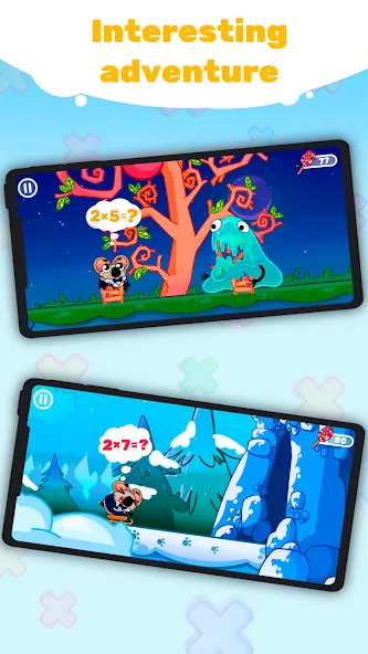 Multiplication Games For Kids. МОД/Взлом [Бесконечные деньги, Монеты и Мега MOD] Screenshot 5