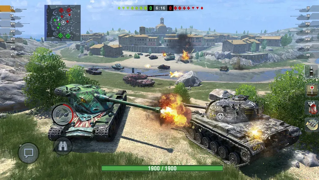 World of Tanks Blitz (Ворлд оф Танкс Блиц ПВП) МОД/Взлом [Много денег, Монет и Все открыто] Screenshot 2