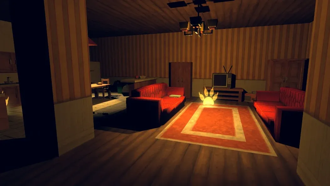 Cat Fred Evil Pet. Horror game МОД/Взлом [Много монет, Открытые уровни и Мега MOD] Screenshot 3