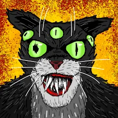 Скачать Cat Fred Evil Pet. Horror game Взломанная на андроид (Много денег и без рекламы)