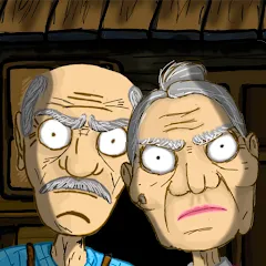 Скачать Grandpa And Granny Home Escape с модом на бессмертие на Андроид бесплатно