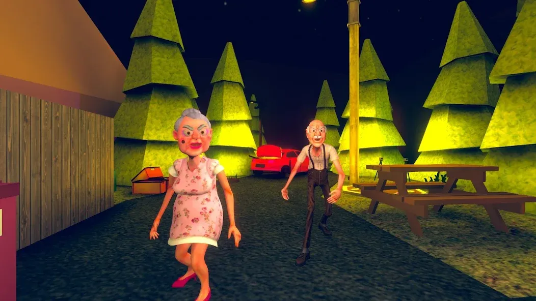 Grandpa And Granny Two Hunters (Дедушка и бабушка  два охотника) МОД/Взлом [Бесконечные деньги, Монеты и Мега MOD] Screenshot 1