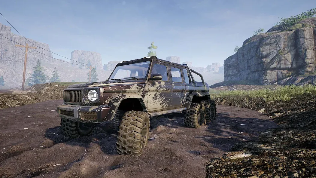 Off Road 4x4 Driving Simulator (Офф Роад) МОД/Взлом [Меню, Бесконечные монеты и Открытые уровни] Screenshot 1
