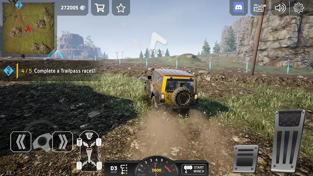 Off Road 4x4 Driving Simulator (Офф Роад) МОД/Взлом [Меню, Бесконечные монеты и Открытые уровни] Screenshot 2