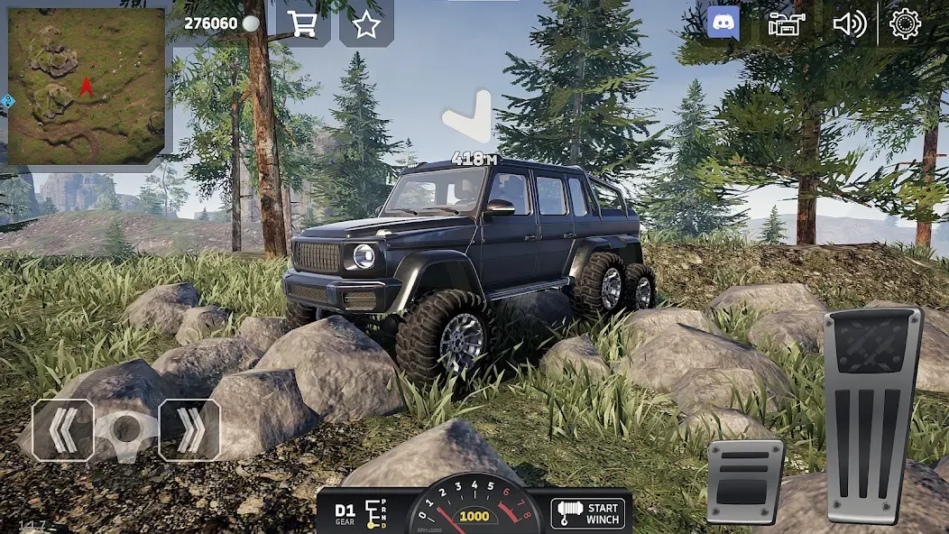 Off Road 4x4 Driving Simulator (Офф Роад) МОД/Взлом [Меню, Бесконечные монеты и Открытые уровни] Screenshot 3