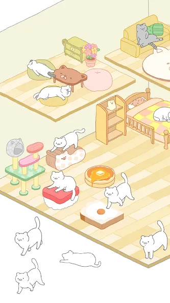 Purrfect Spirits МОД/Взлом [Все открыто, Дополнительные деньги и Меню MOD] Screenshot 3