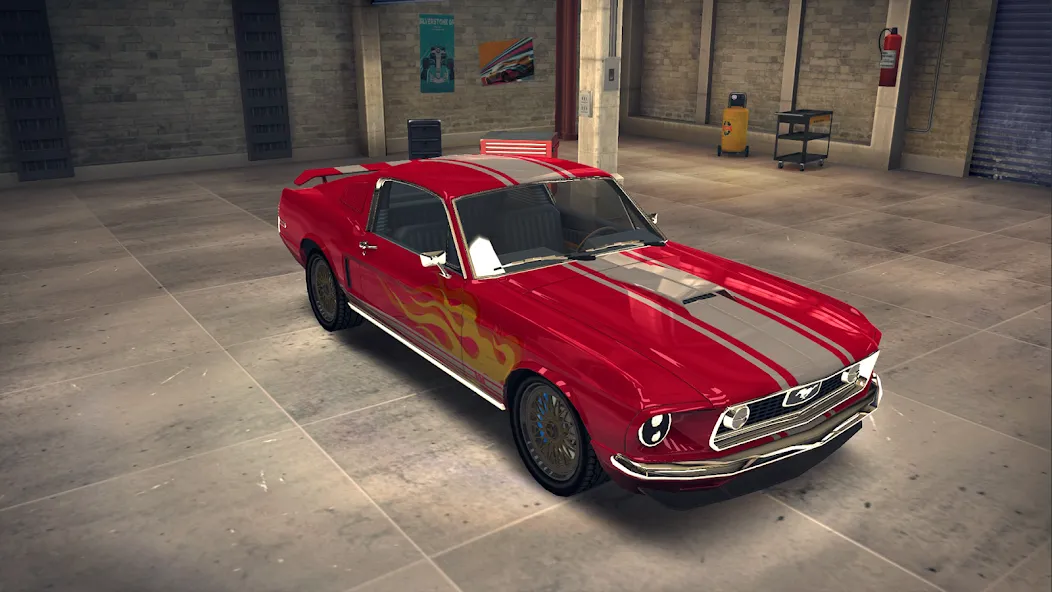 Drag Racing 3D: Streets 2 (Драг Рейсинг 3Д) МОД/Взлом [Все открыто, Дополнительные деньги и Меню MOD] Screenshot 1