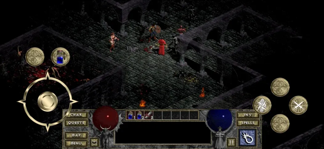 DevilutionX - Diablo 1 port (ДевилутионЭкс) МОД/Взлом [Много монет, Открытые уровни и Мега MOD] Screenshot 2