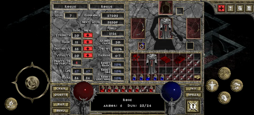DevilutionX - Diablo 1 port (ДевилутионЭкс) МОД/Взлом [Много монет, Открытые уровни и Мега MOD] Screenshot 3