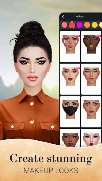 Fashion Nation: Style & Fame (Фэшн Нэйшн) МОД/Взлом [Меню, Бесконечные монеты и Открытые уровни] Screenshot 2