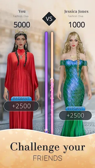 Fashion Nation: Style & Fame (Фэшн Нэйшн) МОД/Взлом [Меню, Бесконечные монеты и Открытые уровни] Screenshot 3
